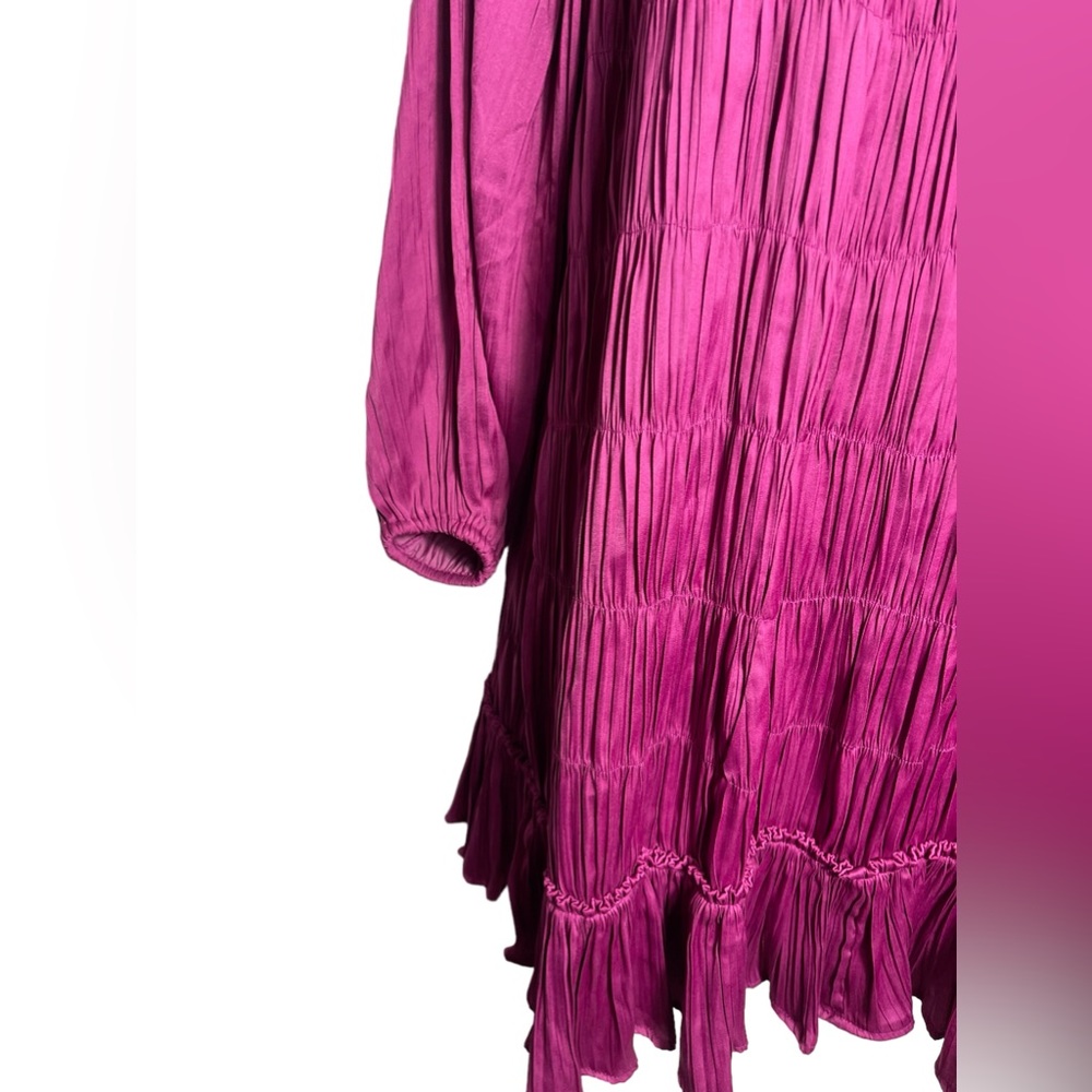 MAEVE by Anthropologie dress size XSP stunning mulberry purple shift dress 🩷 - Picture 3 of 7